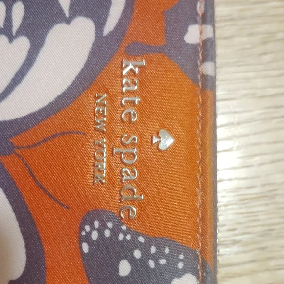kate spade Orange Butterfly Wallet - Picture 2 of 11
